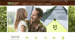 Desktop Screenshot of greatoutdoorprovision.com